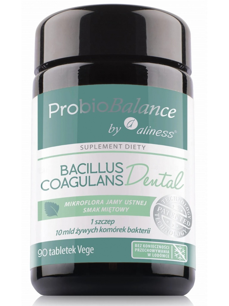 ALINESS ProbioBALANCE Dental (ústna mikroflóra) 90 Vege pastilky