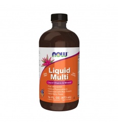 NOW FOODS Liquid Multi (tekuté vitamíny a minerály) 473 ml Wild Berry