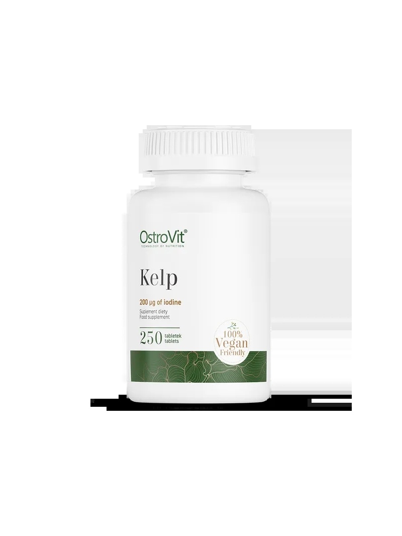 OSTROVIT Kelp (japonský kelp) 250 vegánskych tabliet