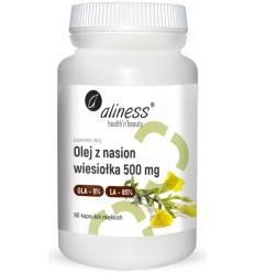 ALINESS Olej zo semien pupalky dvojročnej 500 mg 90 mäkkých kapsúl