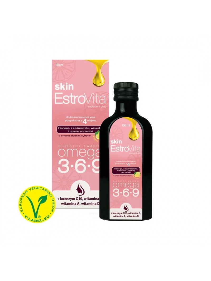 EstroVita Skin (Postarajte sa o zdravú pokožku) 150 ml Sladký citrón