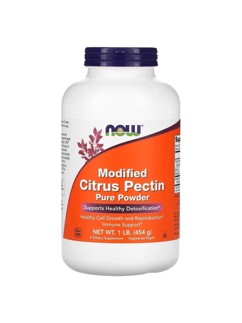 NOW FOODS Modifikovaný citrusový pektín čistý prášok 454 g
