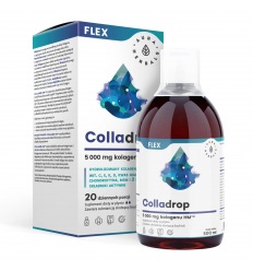 AURA HERBALS Colladrop Flex 5000 mg (morský kolagén) 500 ml