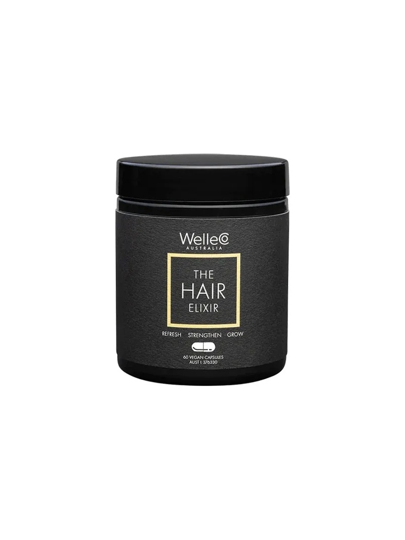WELLECO The Hair Elixir (Elixír pre zdravé a husté vlasy) 60 kapsúl