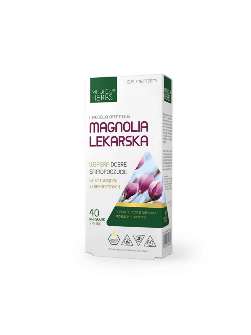 MEDICA BYLINKY Magnolia officinalis (Pohoda) 40 kapsúl