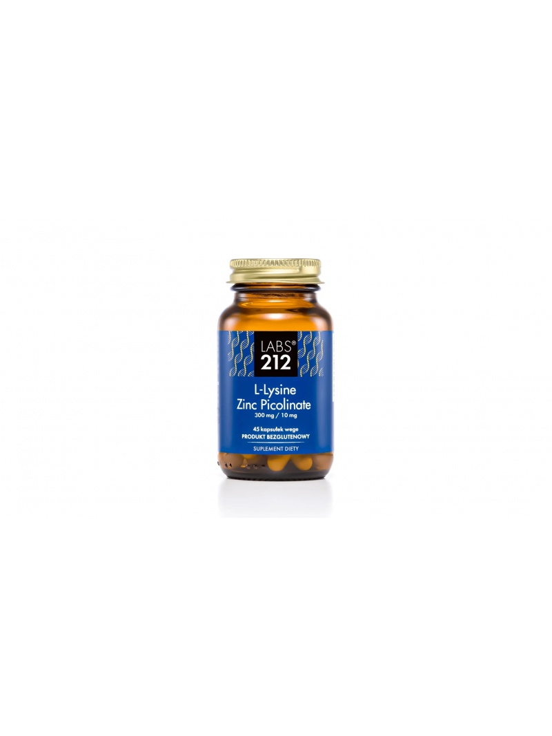 LABS212 L-lyzín pikolinát zinočnatý 45 vegánskych kapsúl