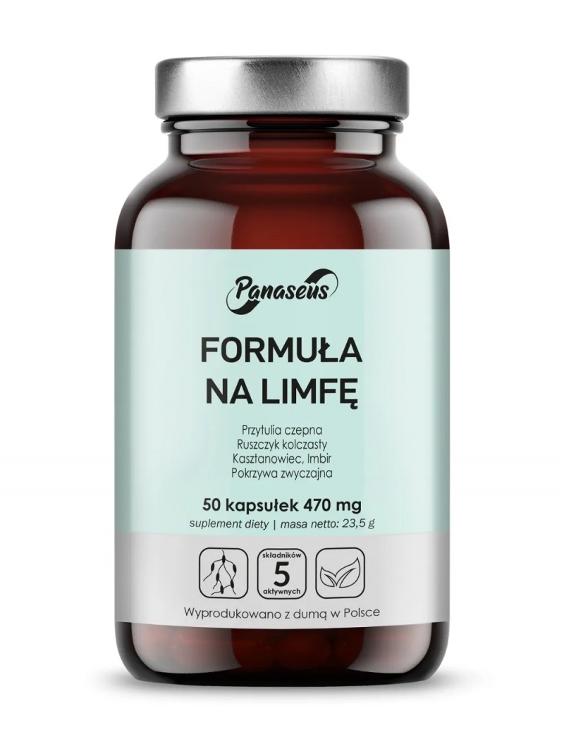 Kapsule PANASEUS Lymph Formula 50