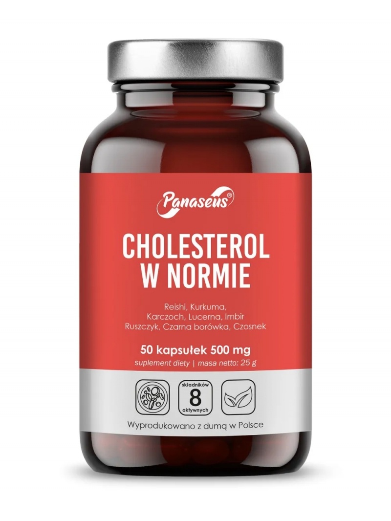 PANASEUS Cholesterol v norme 50 kapsúl