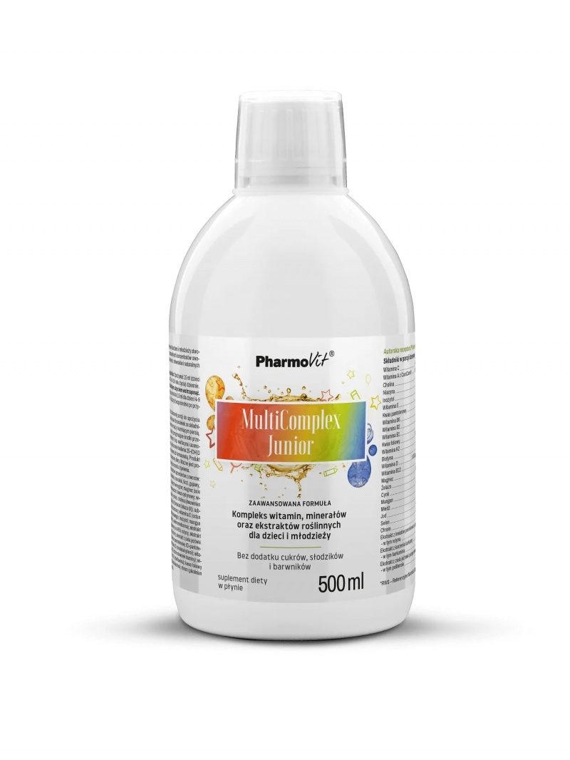 PHARMOVIT MultiCoplex Junior (Vitamíny a minerály pre deti a tínedžerov) 500 ml