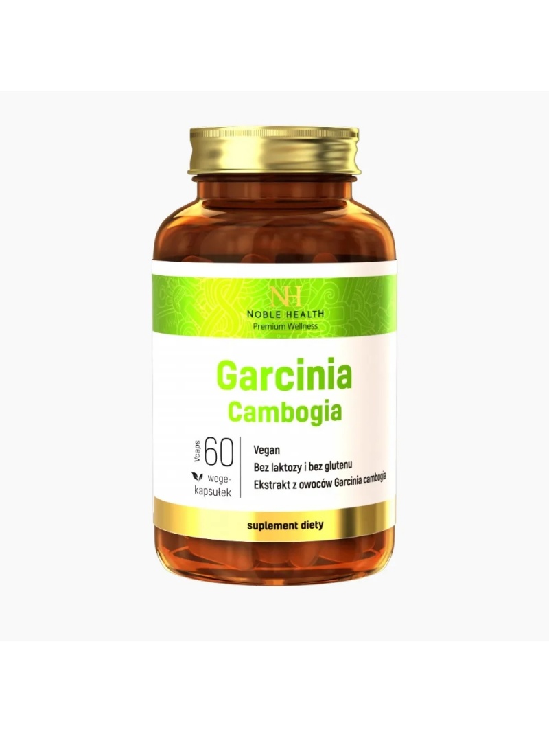 ušľachtilé zdravie Garcinia Cambogia (chudnutie) 60 vegánskych kapsúl