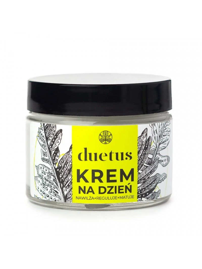 DUETUS Denný krém na tvár (hydratuje, regeneruje, zmatňuje) 50 ml