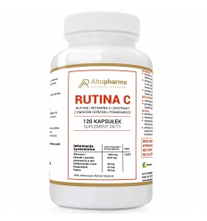 ALTO PHARMA Rutina C Vitamín C 1000 mg (podpora imunity) 120 vegánskych kapsúl