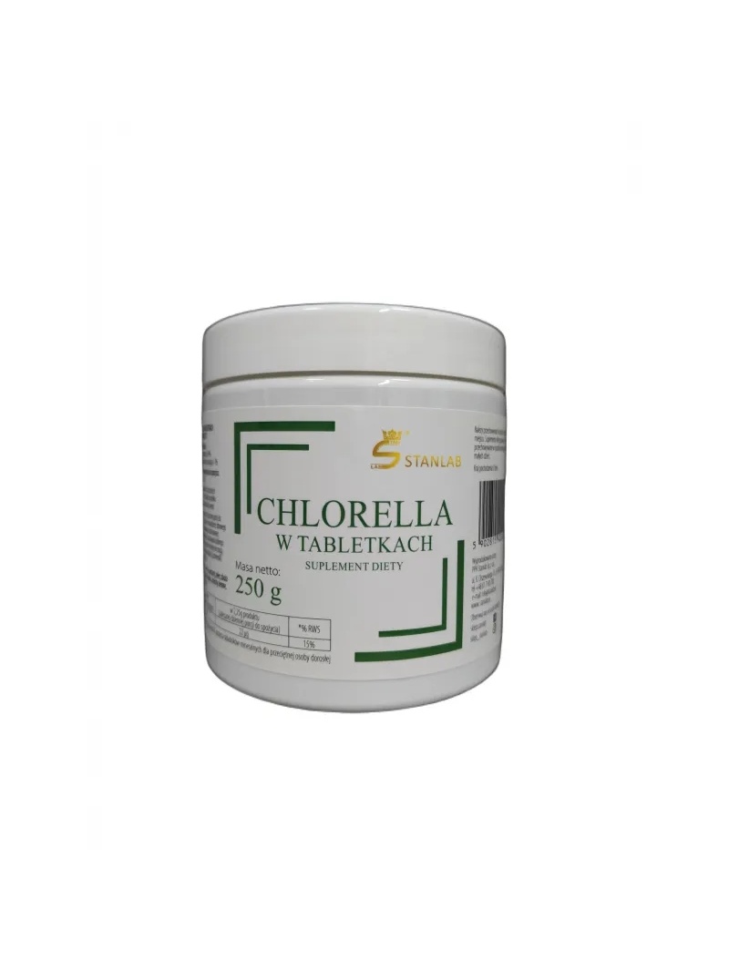 STANLAB Chlorella (podpora imunity; detoxikácia tela) 250g / cca 1000 tabliet