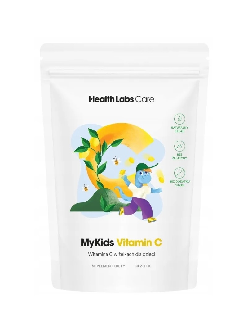 HEALTH LABS Vitamín C MyKids (detská imunita) 60 želé s citrónovou príchuťou