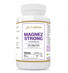 ALTO PHARMA Magnesium Strong + vitamín B6 120 vegetariánskych tabliet