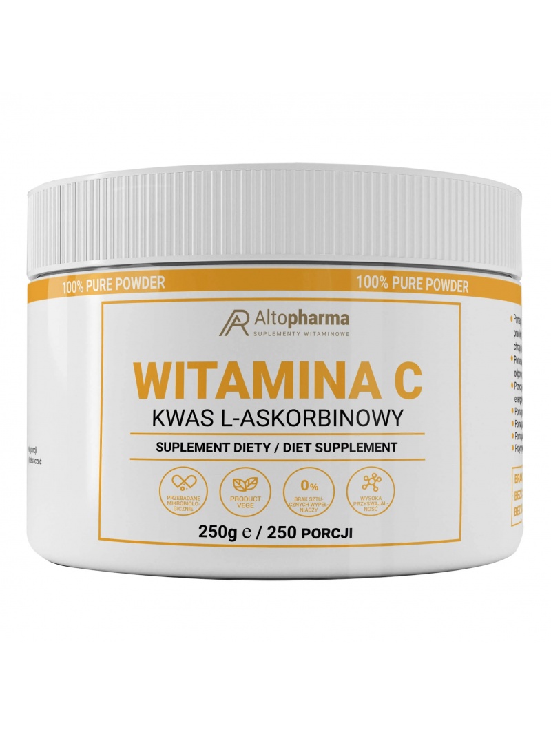 ALTO PHARMA Vitamín C (kyselina L-askorbová) 250g