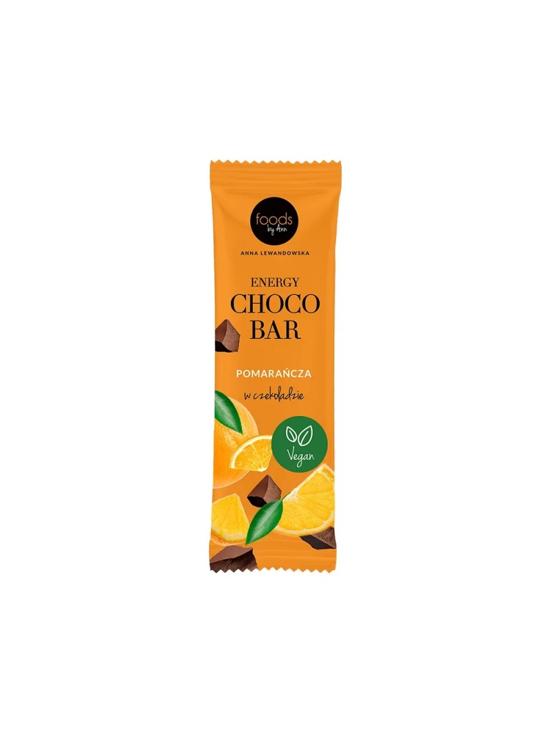 FOODS BY ANN Anna Lewandowska Pocket Choco Bar Pomaranč v čokoláde 35g