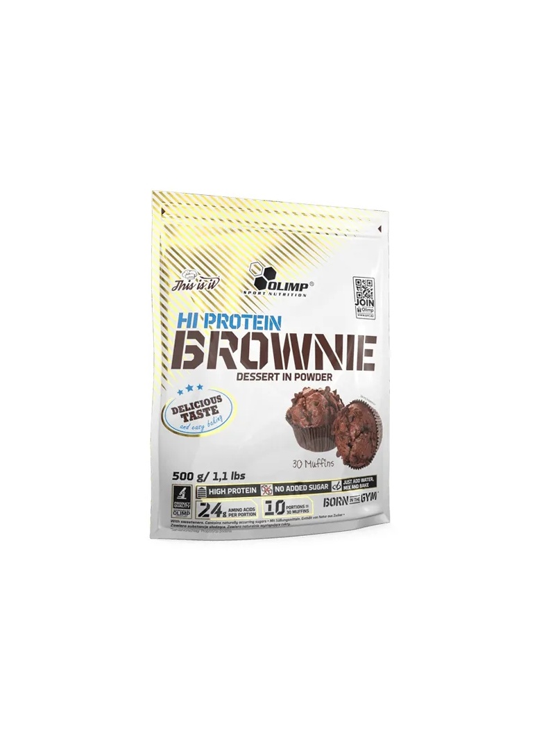 OLIMP Hi Protein Brownie 500g čokoláda