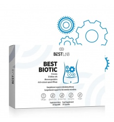 BESTLAB BestBiotic (podpora červenej mikrobioty) 30 kapsúl