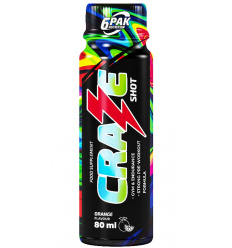 Green Pasture7 Craze Shot predtréningový pomaranč - 80 ml