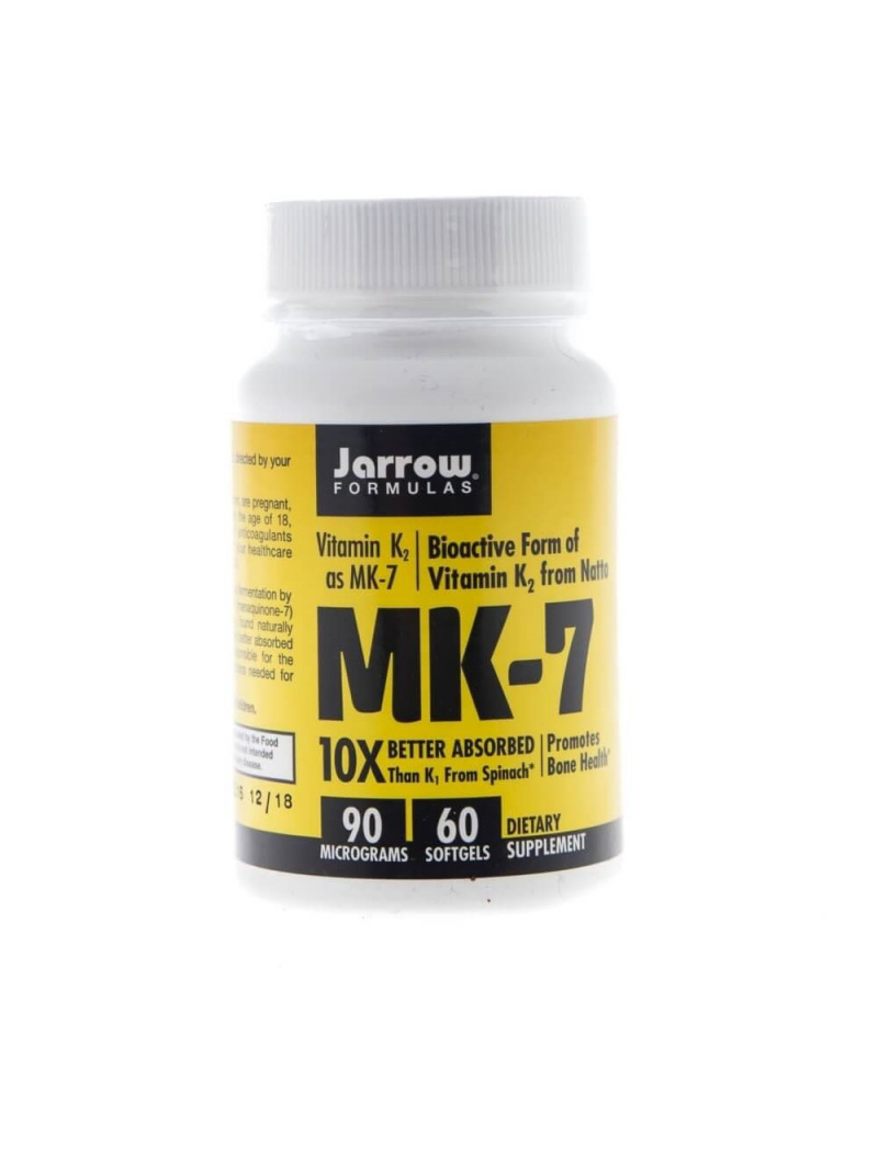 Jarrow Formulas Vitamín K2 MK-7 90 mcg - 60 kapsúl