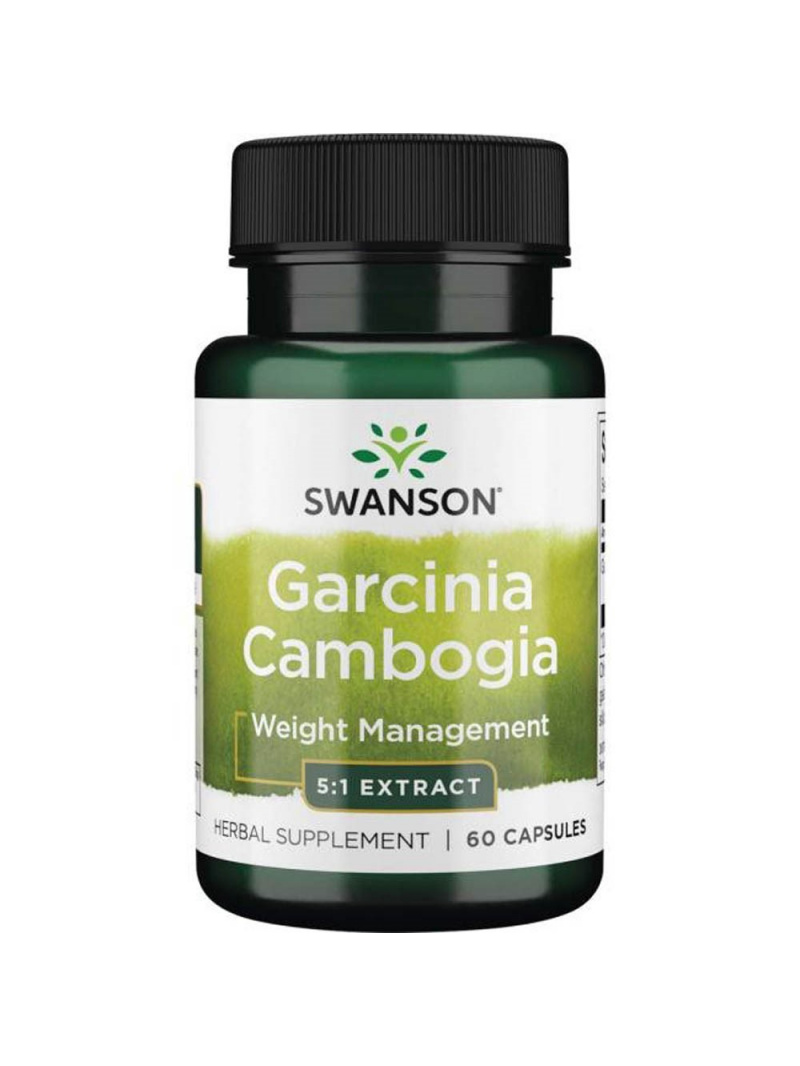 Swanson Garcinia Cambogia 80 mg - 60 kapsúl