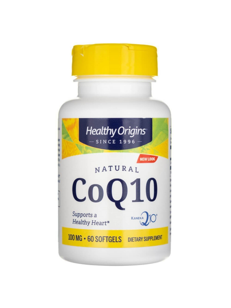 Healthy Origins Koenzým Q10 100 mg - 60 kapsúl