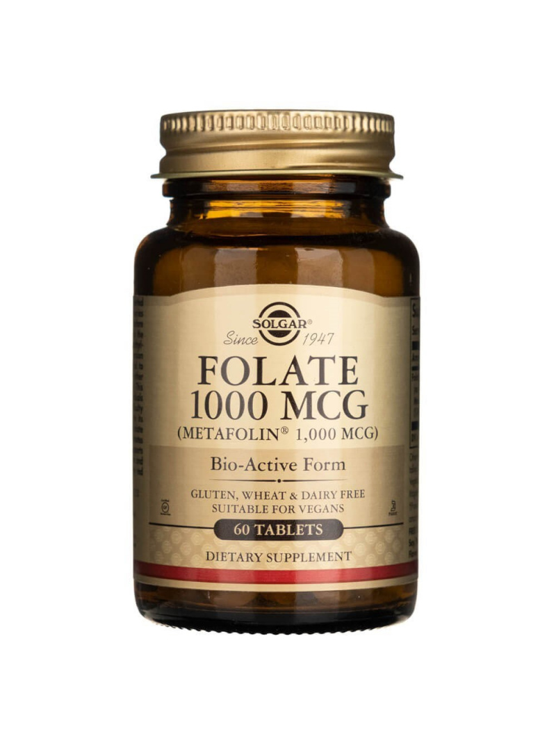Solgar Folates 1000 mcg - 60 tabliet