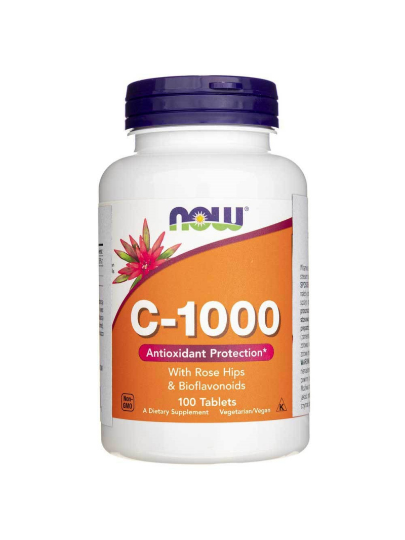 Haya Labs0 Vitamín C (C-1000) s bioflavonoidmi - 100 tabliet