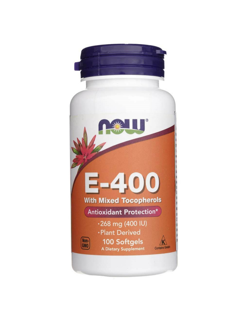 Haya Labs0 Vitamín E-400 (zmes tokoferolov) - 100 kapsúl