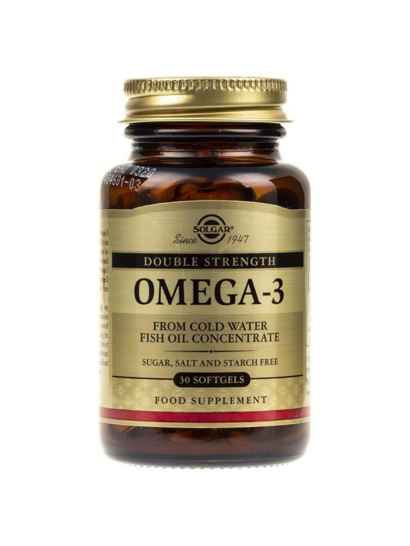 Solgar Double Strength Omega-3 - 30 kapsúl