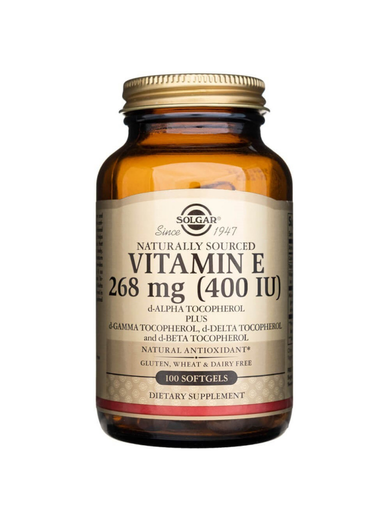 Solgar Vitamín E 268 mg (400 IU) - 100 kapsúl