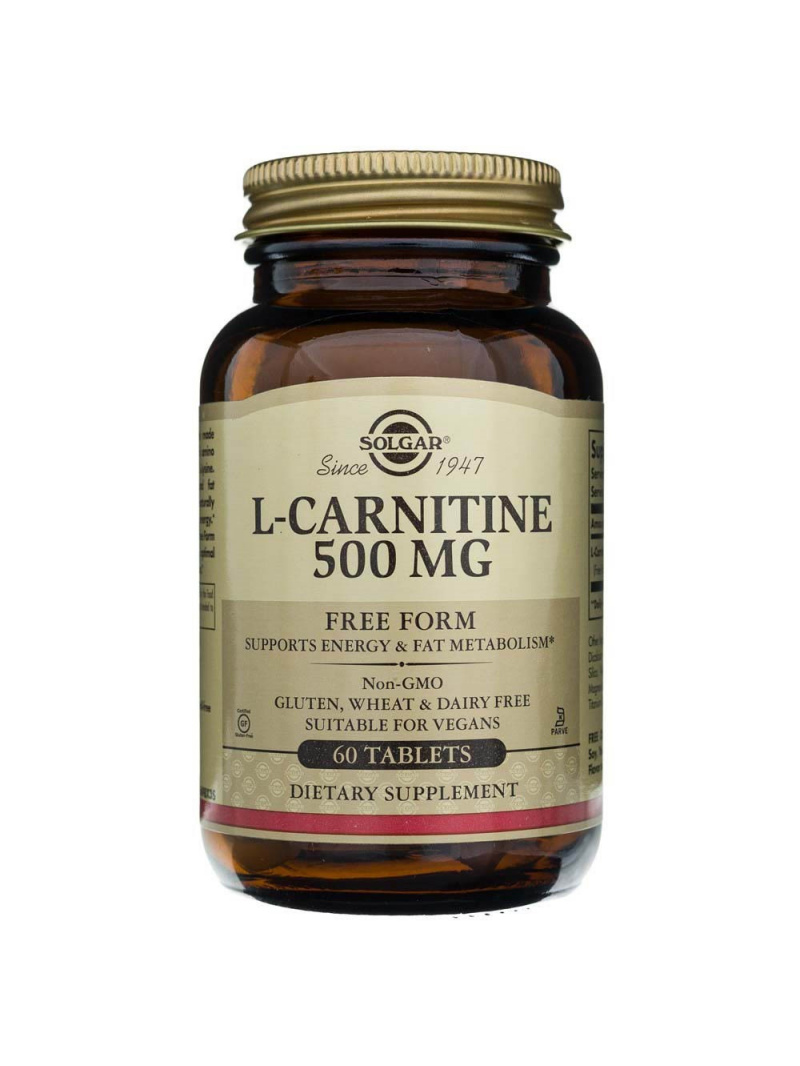 Solgar L-Carnitine 500 mg - 60 tabliet