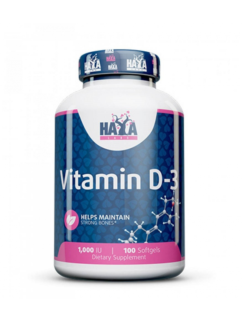 Haya Labs Vitamín D3 5000 IU - 250 kapsúl