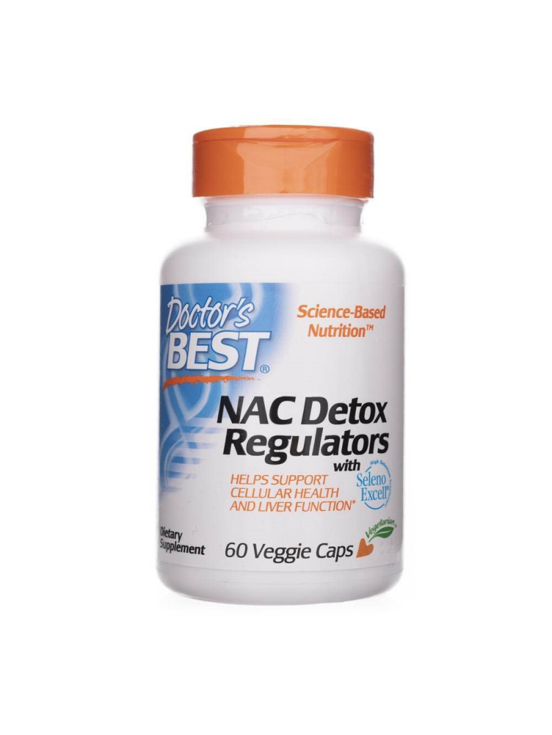 Doctor's Best NAC Detox Regulators - 60 kapsúl