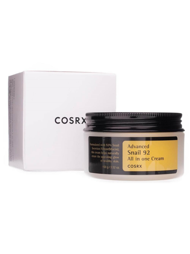 COSRX Advanced Snail 92 All in One Cream Multifunkčný krém na tvár so slimačím slizom - 100 g