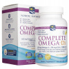 Nordic Naturals Complete Omega-D3 citrónová príchuť - 60 kapsúl