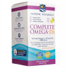 Nordic Naturals Complete Omega-D3 citrónová príchuť - 60 kapsúl