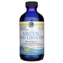 Nordic Naturals Arktický olej z tresčej pečene citrón - 237 ml