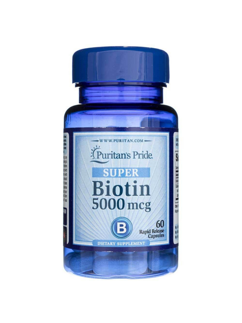 Haya Labs1 Biotín 5000 mcg - 60 kapsúl
