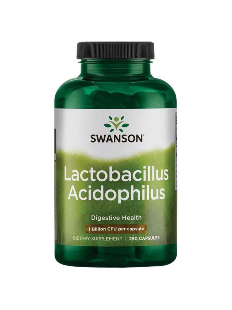 Swanson Probiotic Lactobacillus Acidophilus - 250 kapsúl