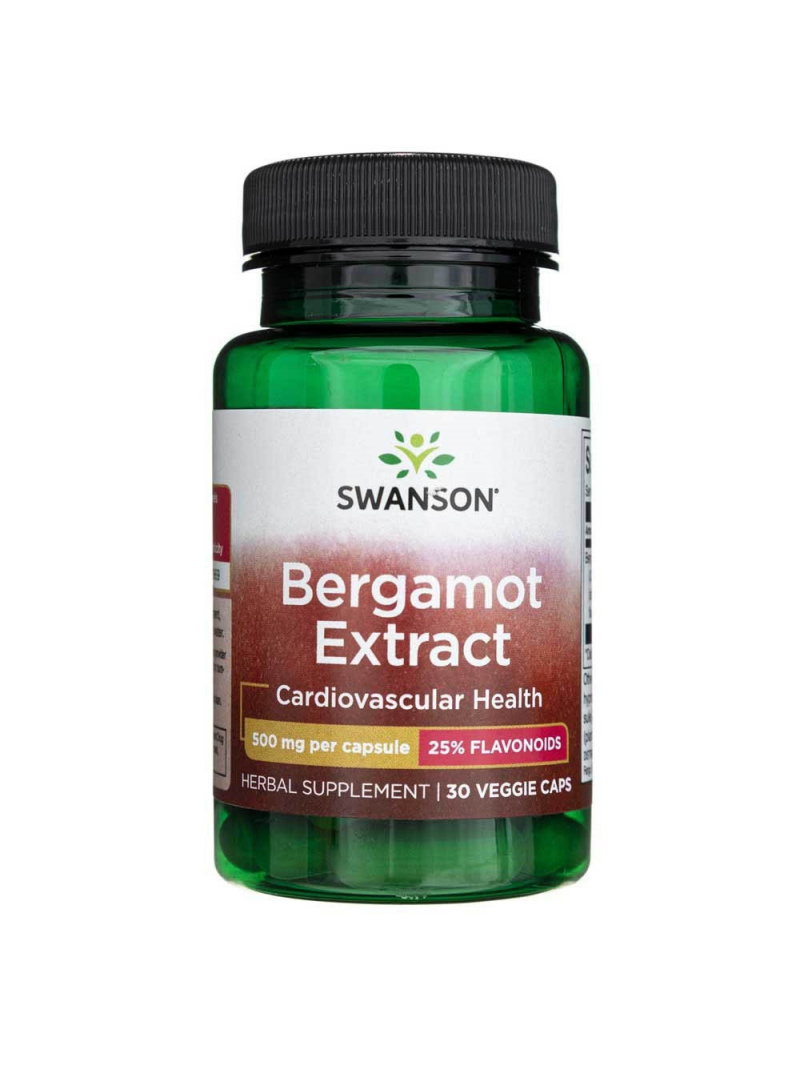 Extrakt Swanson Bergamot 500 mg - 30 kapsúl