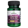Swanson Vitamín D3 + K2 MK-7 - 60 kapsúl