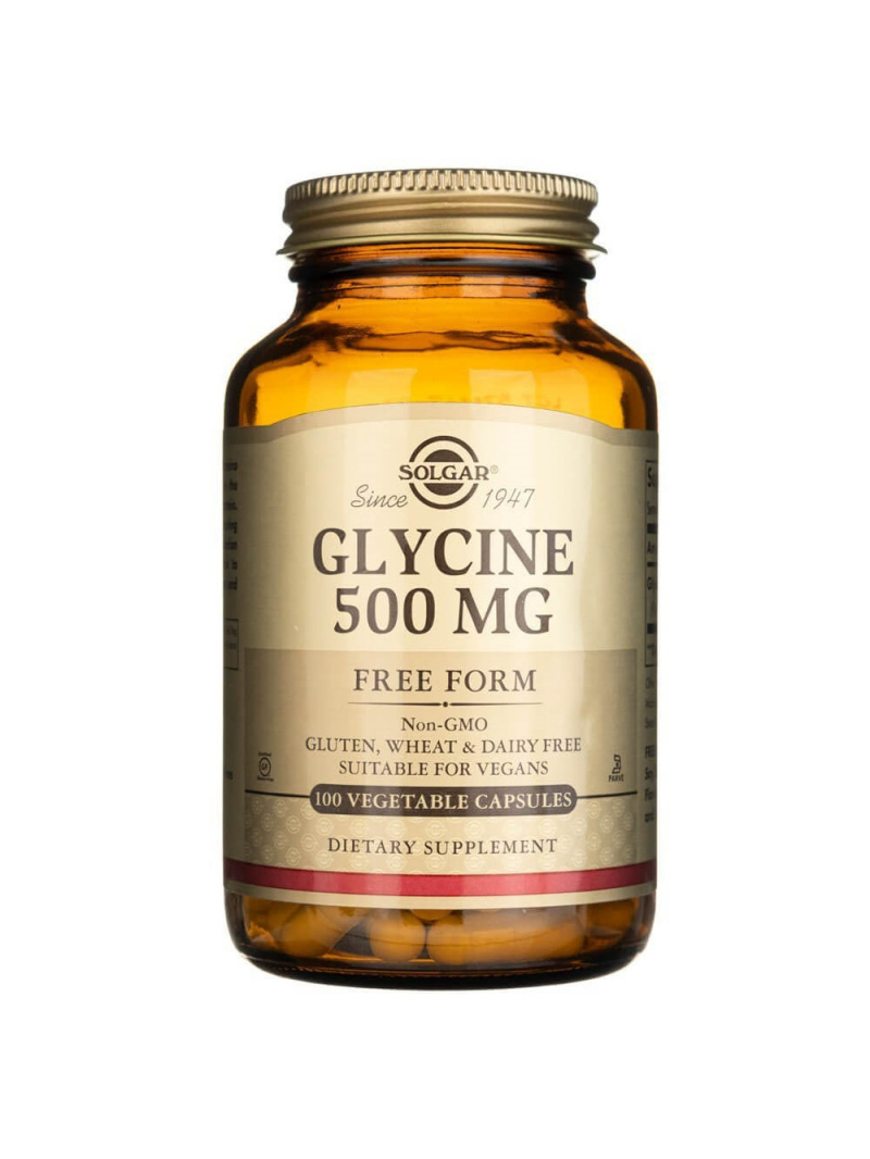 Solgar Glycine 500 mg - 100 kapsúl
