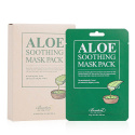 Green Pasture2 Plechové masky s aloe Aloe Soothing Mask - 10 kusov