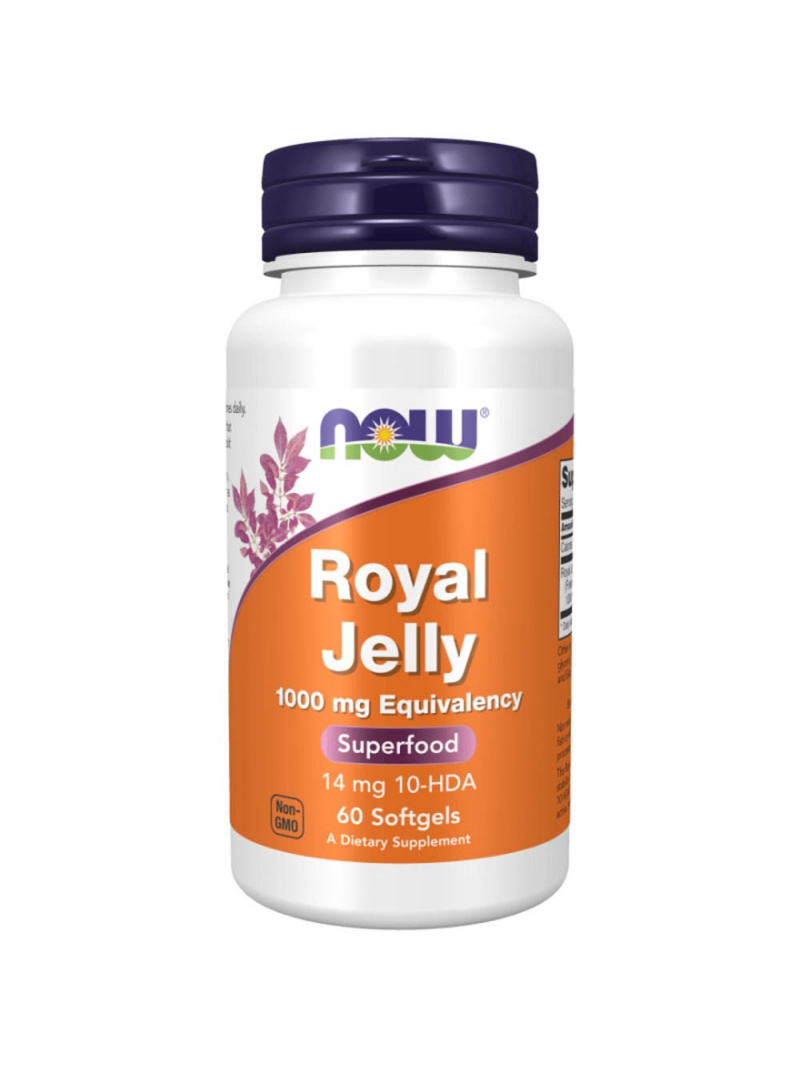 Haya Labs0 Včelia materská kašička (Royal Jelly) 1000 mg – 60 kapsúl