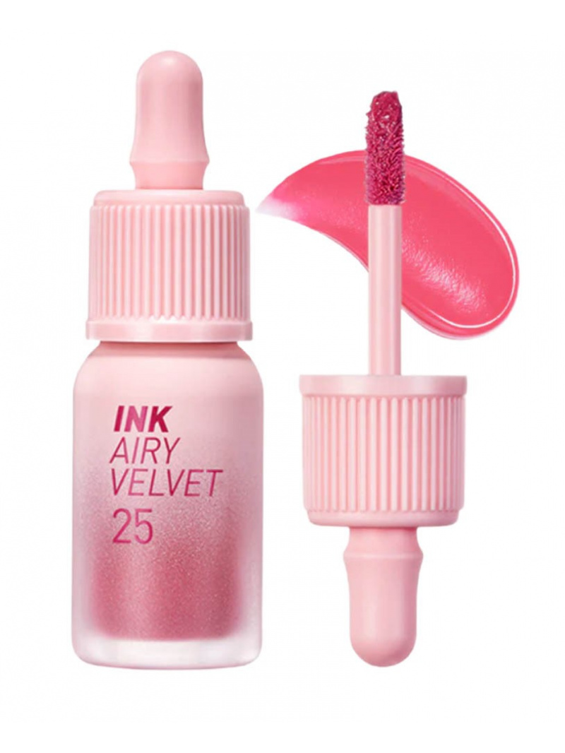 Green Pasture1 Ink Airy Velvet 25 Zazzy Peach tekutý rúž - 4 g
