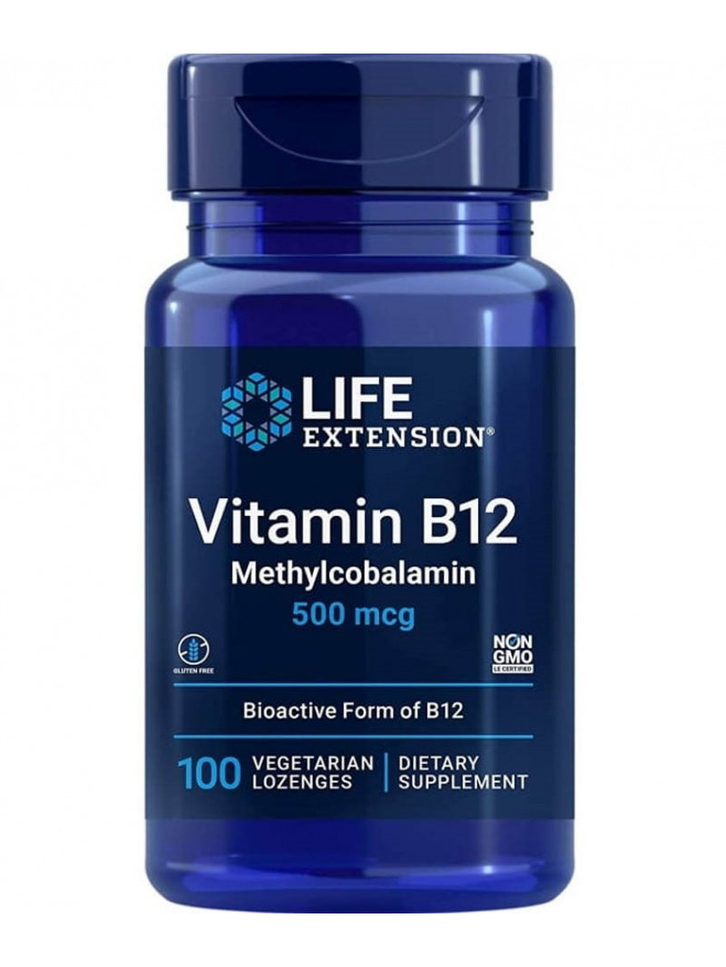 Haya Labs2 Vitamín B12 500 mcg - 60 kapsúl