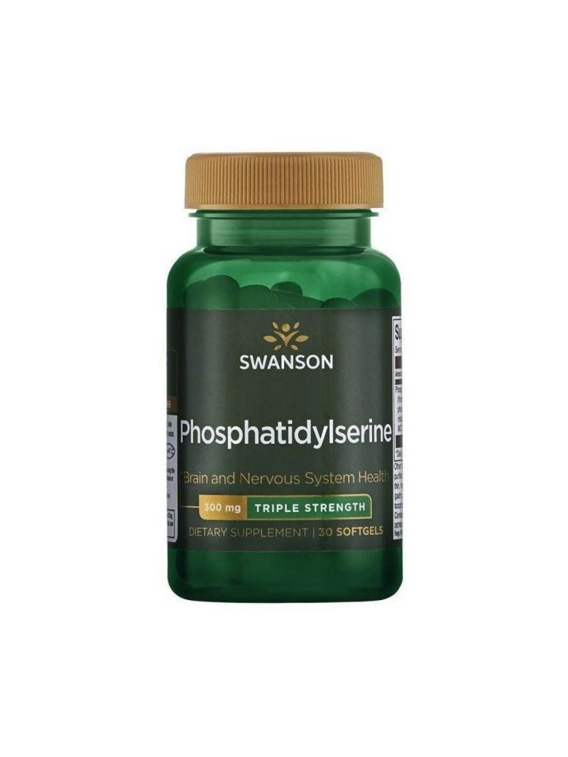 Swanson fosfatidylserín (fosfatidylserín) 300 mg – 30 kapsúl
