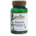 Swanson Vitamín E prírodný 200 IU - 100 kapsúl